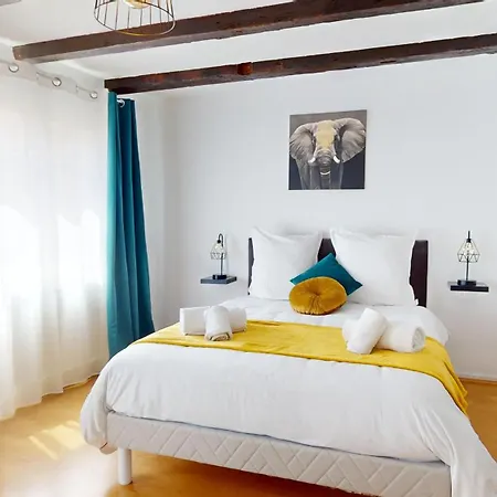Apartmán Le Bel Atre - Coeur Historique - Triplex 4-6 Personnes - Familles & Amis